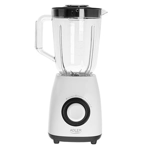 Adler AD 4085 1.5 L Blender, 1000 W Countertop Blender, Black, White