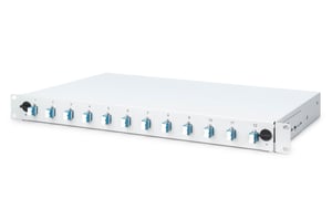 Digitus fiberoptisk panel, komplett med tillbehör, LC, OS2