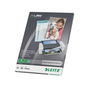 Leitz 74850000 Laminating Film, 100 sheets