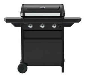 Campingaz Compact 3 L Barrel Gas Grill, Black, 7500 W