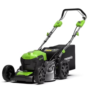 Greenworks GD40LM46SP Kosiarka do trawnika typu push Bateria Czarny, Zielony