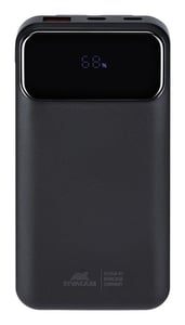 Rivacase VA2211 powerbank, litium-polymer (LiPo), 10 000 mAh, svart