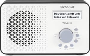 TechniSat 0000/2936 tragbares Digitalradio, weiß