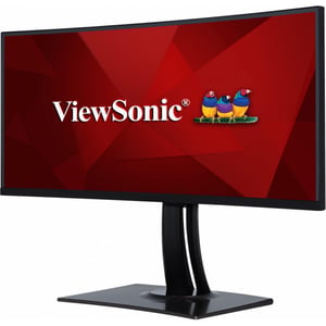 Viewsonic VP Series VP3881 monitor komputerowy 96,5 cm (38") 3840 x 1600 px UltraWide Quad HD+ LED Czarny