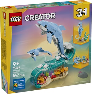 LEGO Creator Zwierzęta morskie: piękny delfin