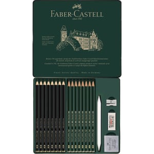 Faber-Castell Pitt Graphite Matt & Castell 9000 Set Wielo 20 szt.