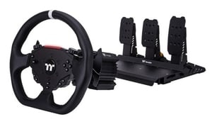 Thermaltake G6 Direct Drive Racing Schwarz USB-Lenkrad + Pedale für den PC