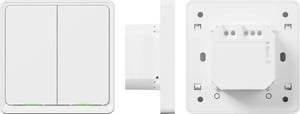Tesla Smart Switch Dual Trådlös Vit
