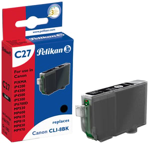Pelikan C27 Tintenpatrone, 1 Stück. Schwarz