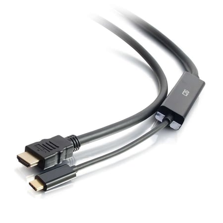 C2G CG26889 adapter kablowy 1,8 m USB Type-C HDMI Typu A (Standard) Czarny