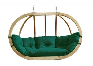AMAZONAS AZ-2030844 Hängesessel Grün Hängesessel im Egg-Chair-Stil