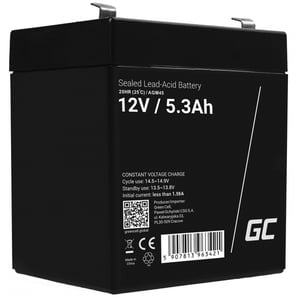 Green Cell AGM45 akumulator Ołowiany (VRLA) 12 V 5,3 Ah
