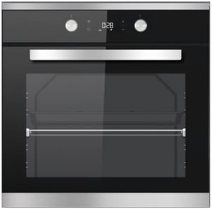 Beko BIM 25302 X 71 l Schwarz, Edelstahl