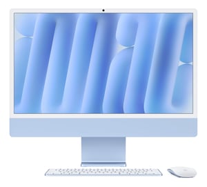 Apple iMac Apple M M4 59.7 cm (23.5") 4480 x 2520 px All-in-One PC 16 GB 512 GB SSD macOS Sequoia Wi-Fi 6E (802.11ax) Blue