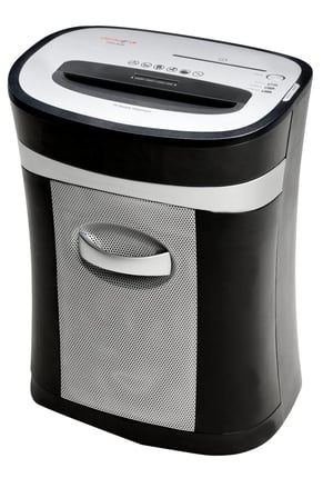 Genie 1501 XCD Aktenvernichter – Bandzerkleinerung 67 dB 22 cm Schwarz, Silber