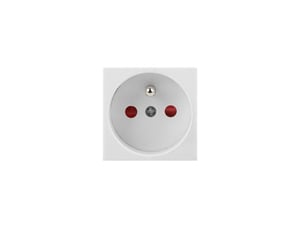 Lanberg AC-4545-E-W gniazdko elektryczne Typu E Biały