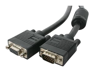 StarTech 10m VGA Cable (VGA to VGA, D-Sub) Black