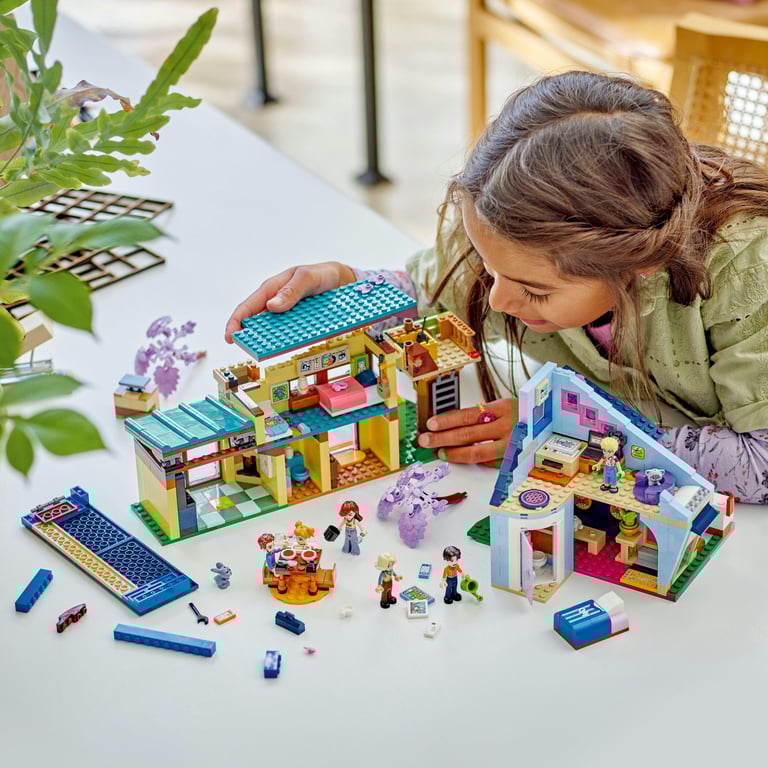 фото Блоковий конструктор LEGO Friends Родинні будинки Оллі й Пейслі (42620)