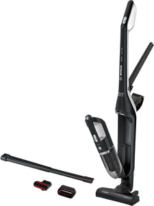 Bosch BBH32101 Stabstaubsauger/Elektrobürste 2-in-1-Standstaubsauger Akku Trocken Beutellos Schwarz
