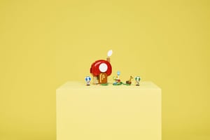 LEGO Super Mario Toad i domówka