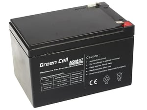 Green Cell AGM Battery 12V 12Ah - Batterie - 12.000 mAh Ołowiany (VRLA)