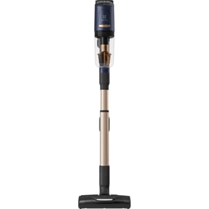 Electrolux EP81B25WET 2-in-1-Standstaubsauger, Akku, Trocken- und Nassbetrieb, beutellos, 153 W, Blau, Gold