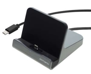 4smarts VoltDock dockningsstation för surfplatta/smartphone, svart