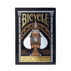 Bicycle Architectural Wonders of the World Playing Cards, 56-card deck