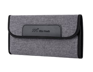 JJC FP-K4L GRAY Camera Filter Case, Gray Polyester, Neoprene Camera Pocket