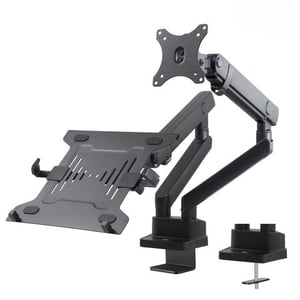 Maclean MC-813 Monitor Mount / Stand, 81.3 cm (32"), Desk, Black