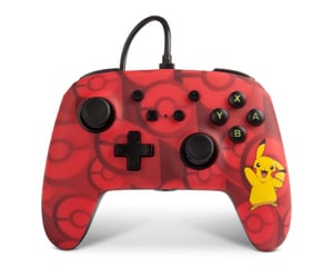 PowerA 1513777-01 kontroler gier Czerwony USB Gamepad Nintendo Switch