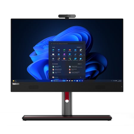 Lenovo ThinkCentre M90a Gen 5 Intel® Core™ i5 i5-14500 60,5 cm (23.8") 1920 x 1080 px All-in-One PC 16 GB DDR5-SDRAM 512 GB SSD Windows 11 Pro Wi-Fi 6E (802.11ax) Czarny