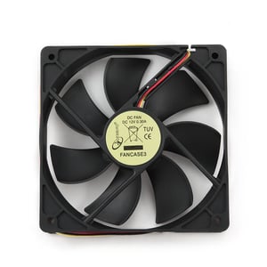 Gembird FANCASE3 Computer Cooling System Computer Case 12 cm Fan Black