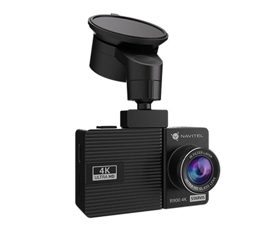 Navitel R900 4K 4K Ultra HD Bateria, Zapalniczka Czarny