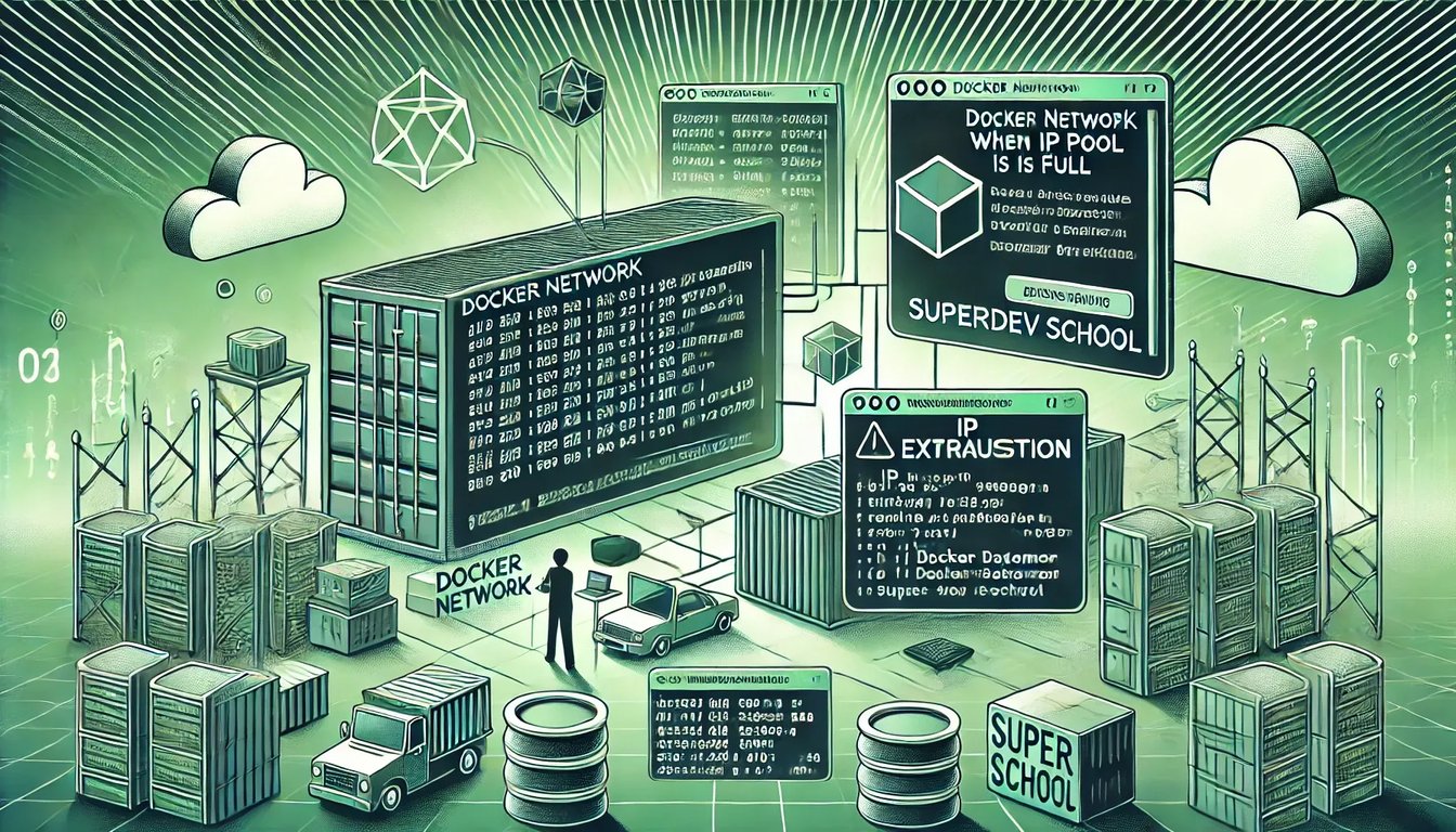 แก้ปัญหา Docker Network: เมื่อ IP Pool เต็มและสร้าง Network ใหม่ไม่ได้!