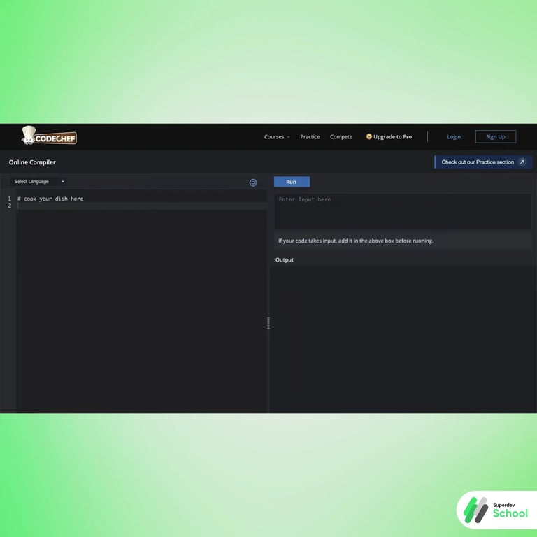 Code chef IDE