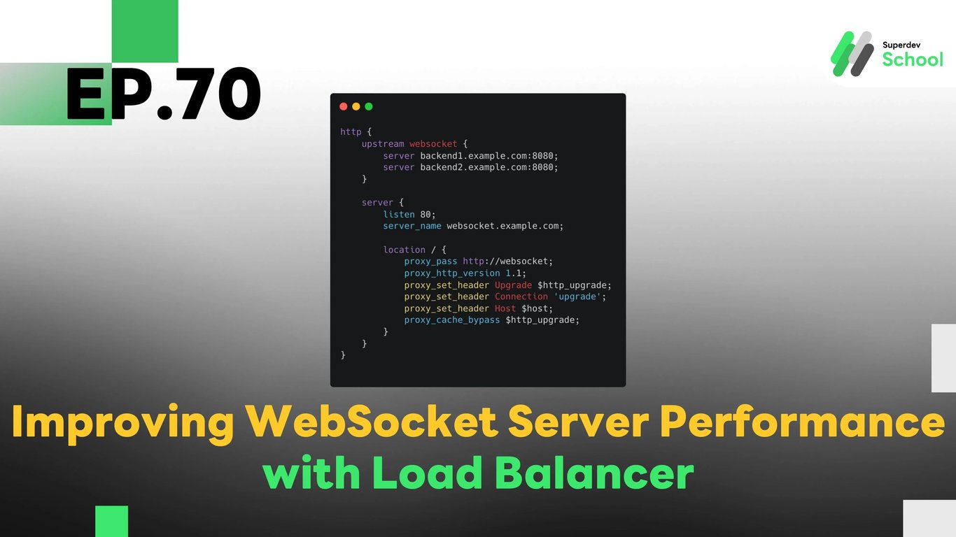 Improving WebSocket Server Performance with Load Balancer