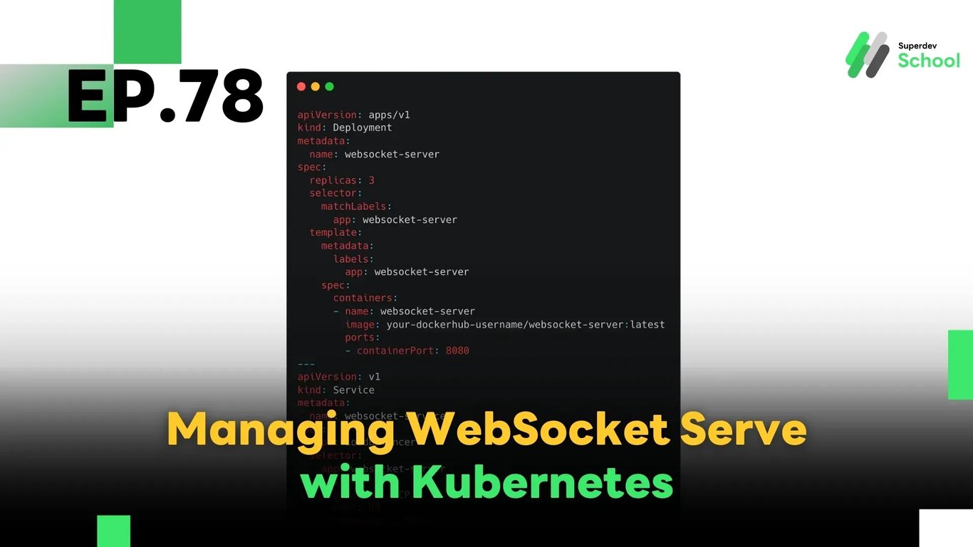 Managing WebSocket Server with Kubernetes