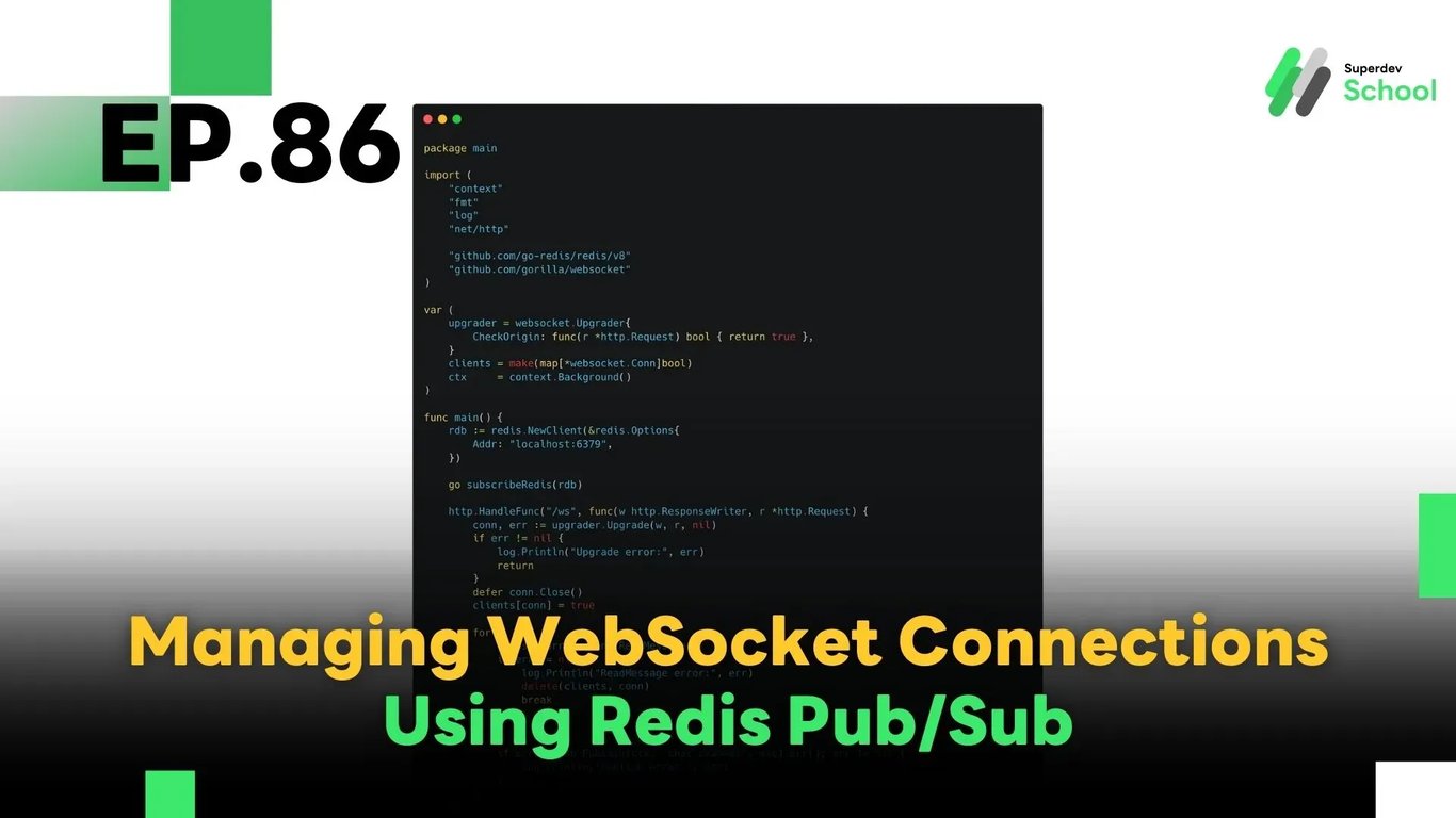 Multi-instance WebSocket with Redis Pub/Sub in Go