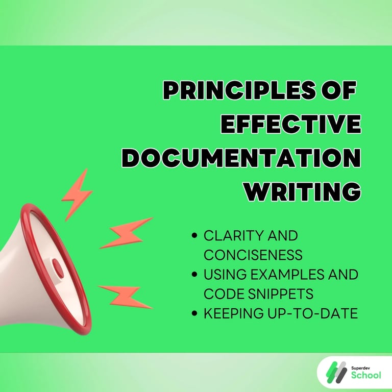 Principles of Effective Documentation Writing