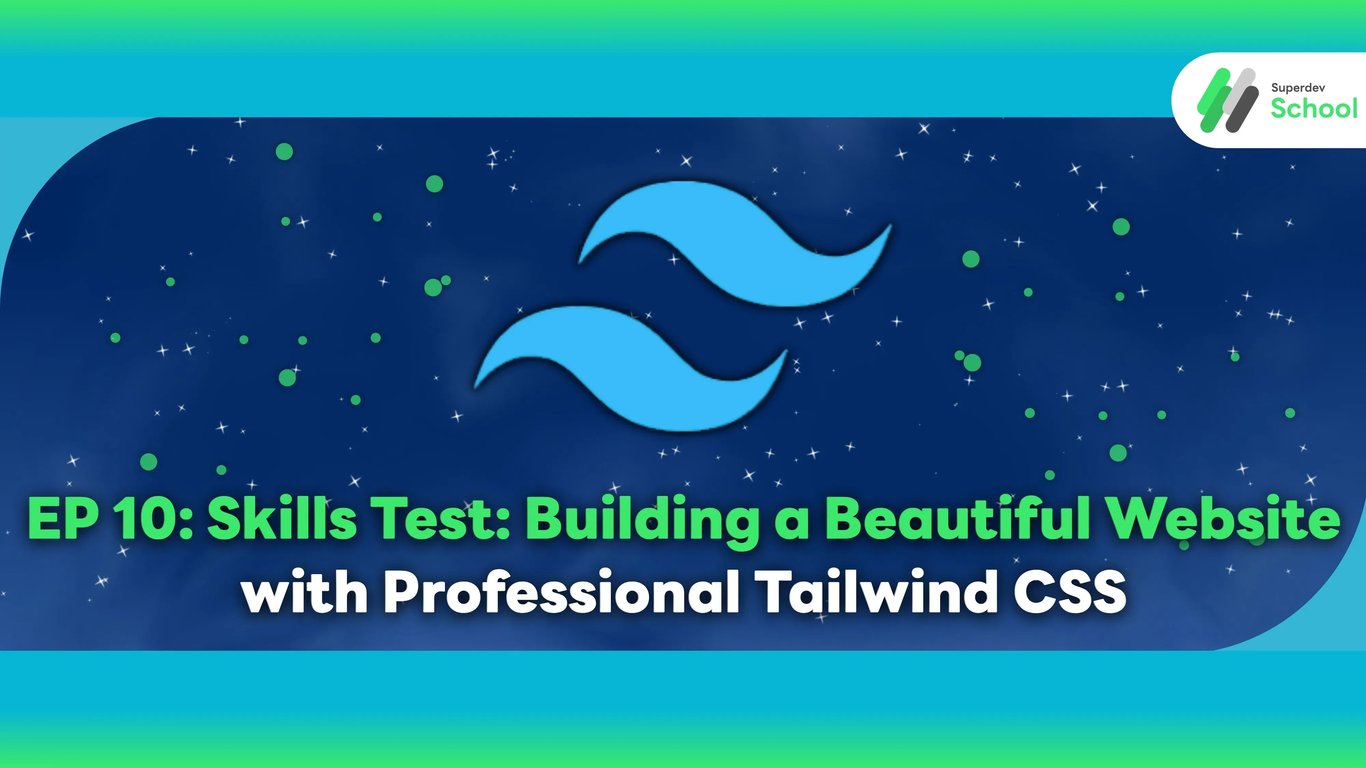 EP 10: Real-World Project with Tailwind CSS - TaskFlow Pro Landing Page