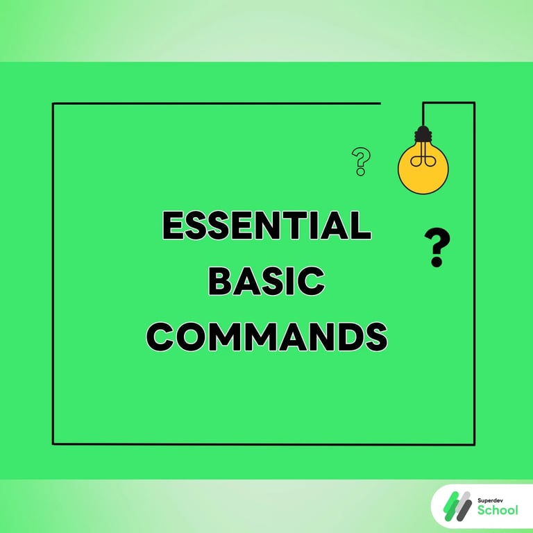 Essential Basic Commands