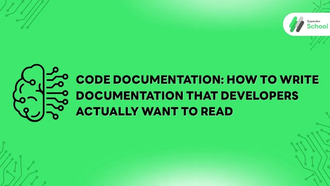 Developer writing comprehensive code documentation on computer screen showing well-structured comments, API docs, and README examples