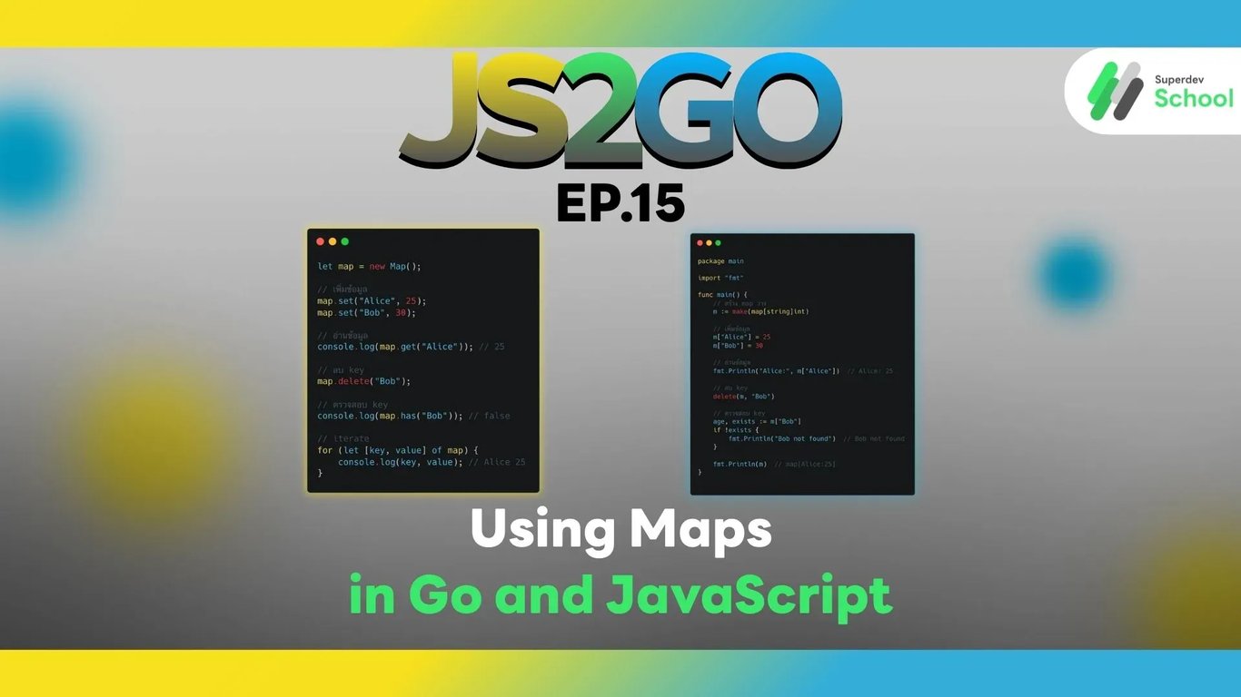 Using Maps in Go and JavaScript for key-value data management