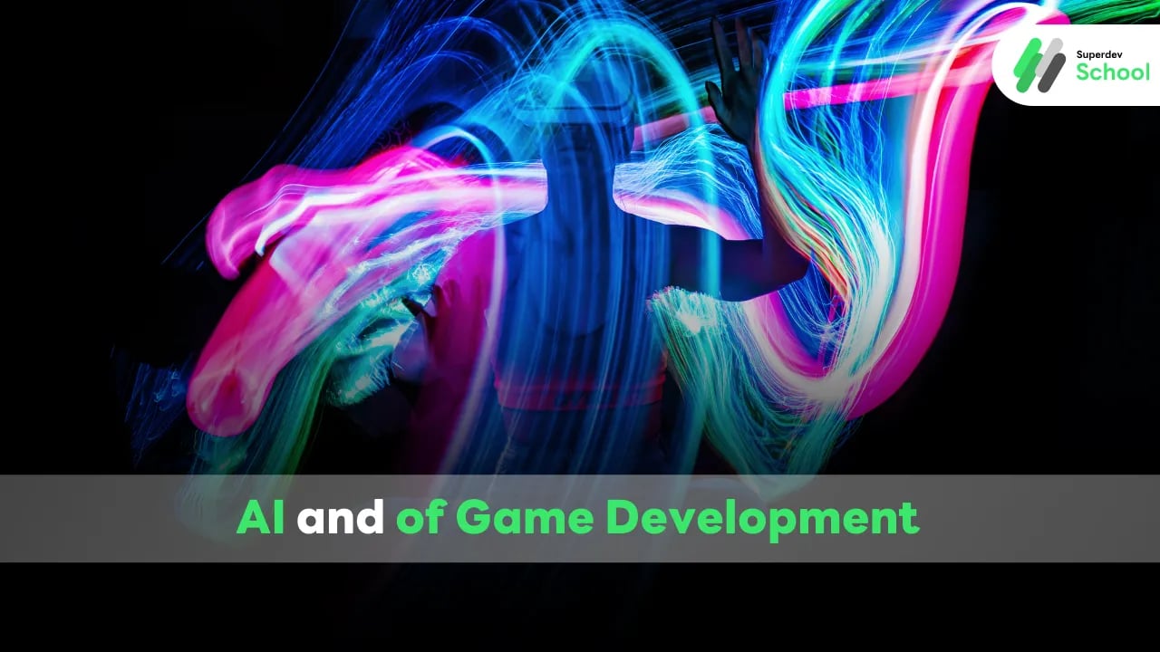 AI technology creating characters and scenes in game development