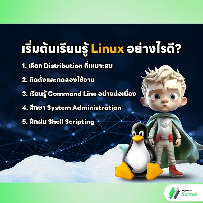 เริ่มต้นเรียนรู้ Linux อย่างไรดี?.webp