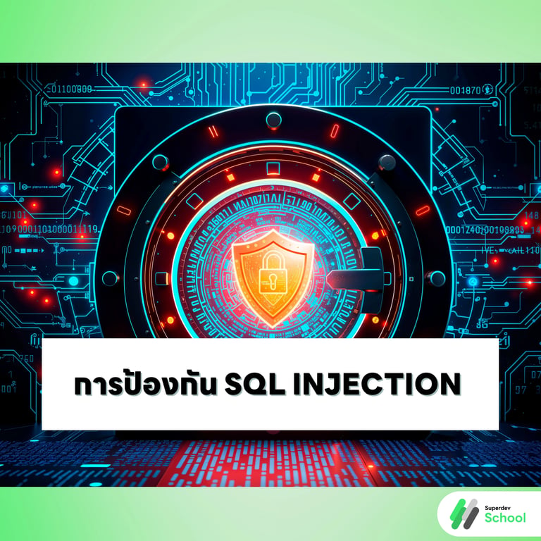 การป้องกัน SQL Injection