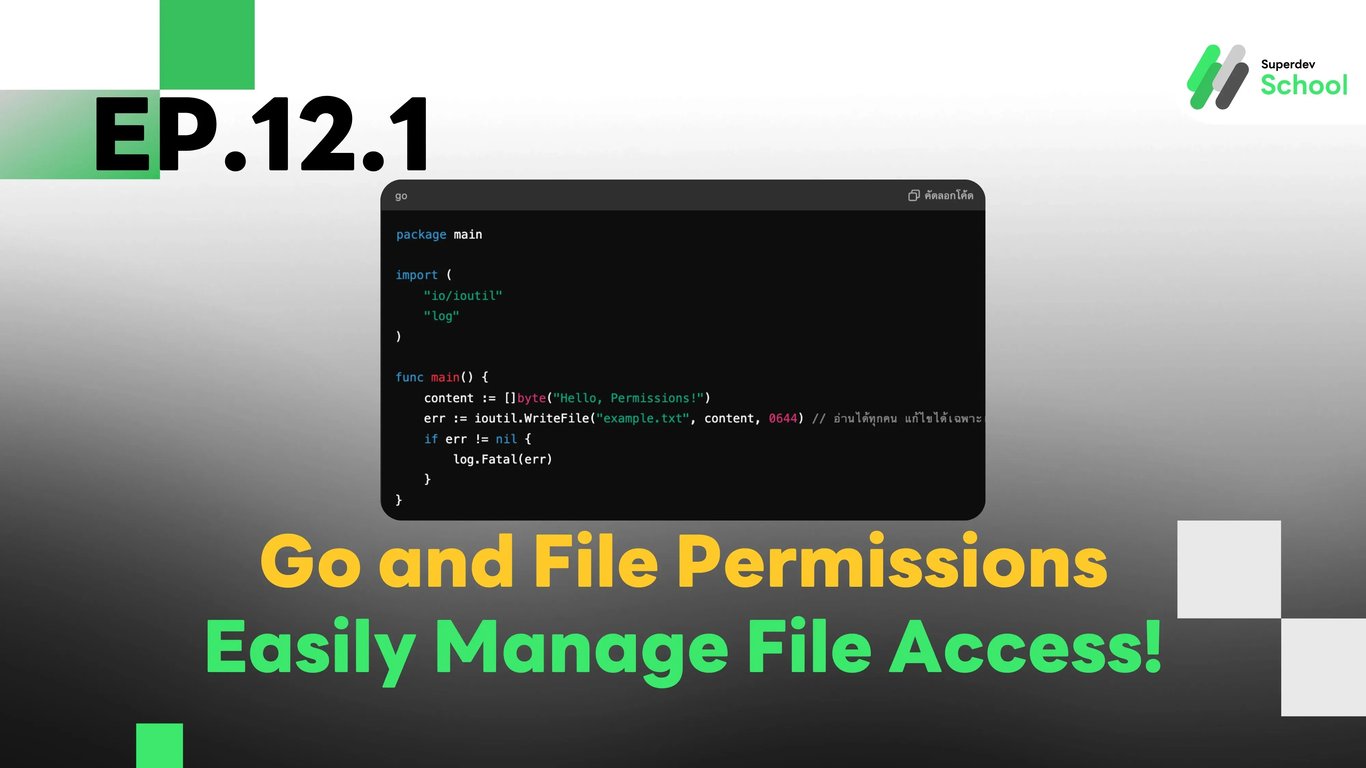 File access permissions in Go