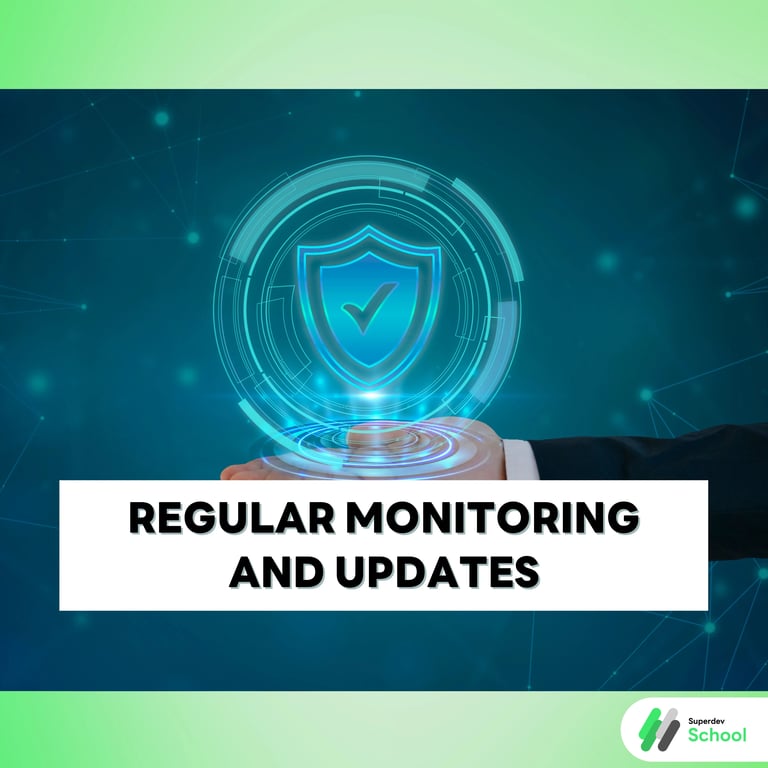 Regular Monitoring and Updates