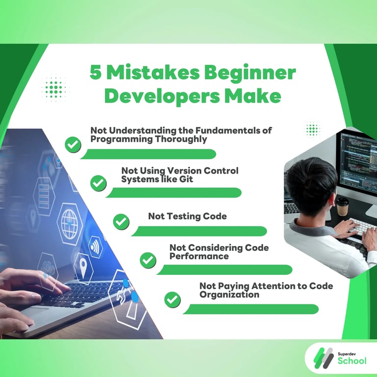 5 Mistakes Beginner Developers Make